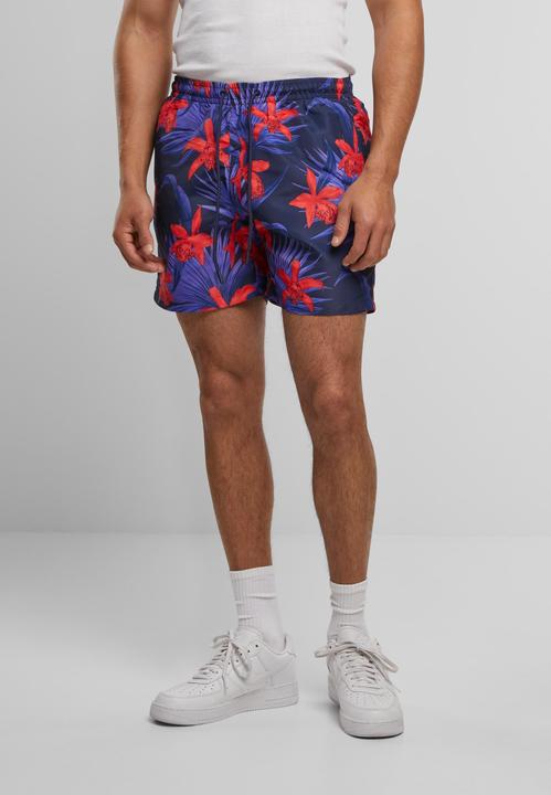 Produktbild Urban Classics Pattern Swim Shorts (S)