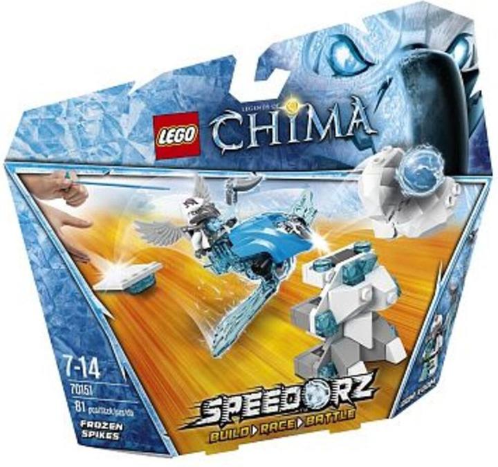 Actual product image LEGO Legends of Chima Frozen Spikes (70151)