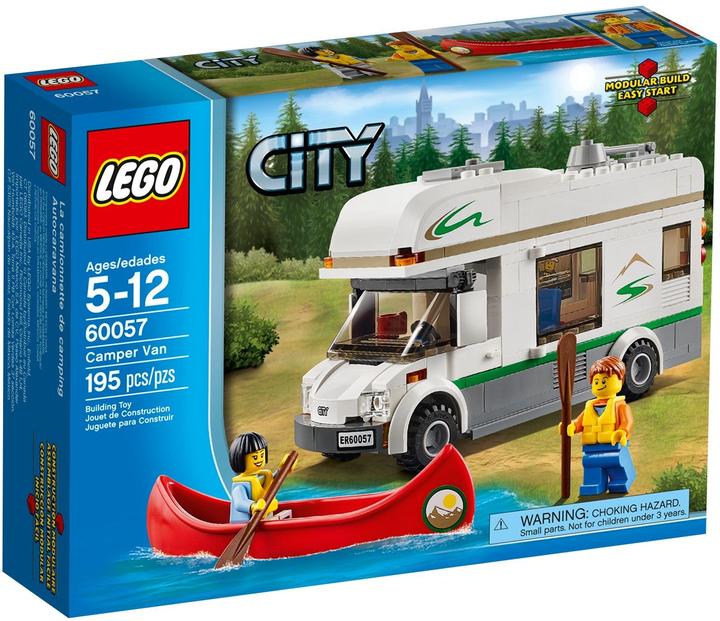 Immagine prodotto LEGO Camper cittadino con canoa (60057, LEGO City)
