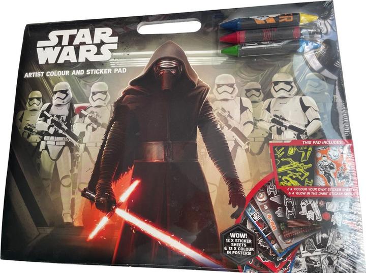 Produktbild Star Wars Figuren Aufkleber Aktivitätspad