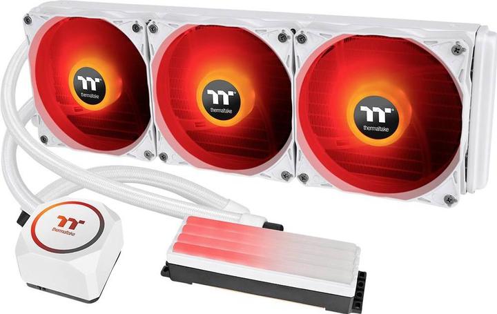 Actual product image Thermaltake Floe RC 360 CPU & Memory AIO Snow Edition