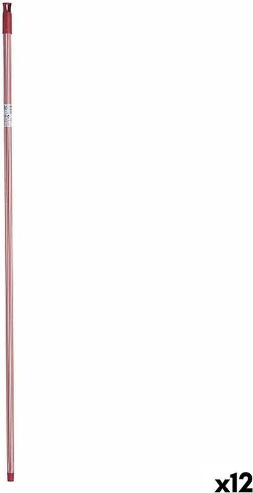 Image du produit Natec Besenstiel Streifen 2,3 x 130 x 2,3 cm Rot Metall (12 Stück) (12 pcs)