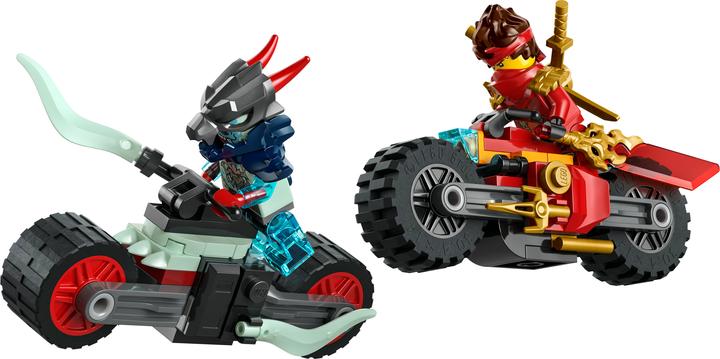 Actual product image LEGO Kais Motorradrennen (71838, LEGO Ninjago)