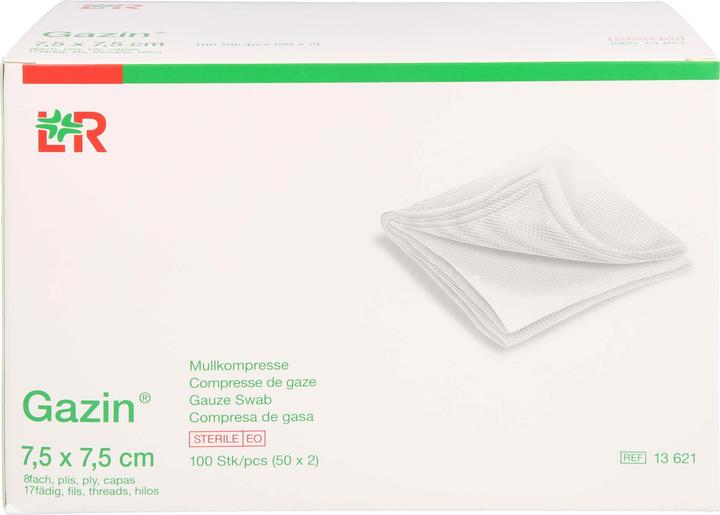 Immagine prodotto Gazin Mullkompressen 7.5x7.5cm 8-fach steril