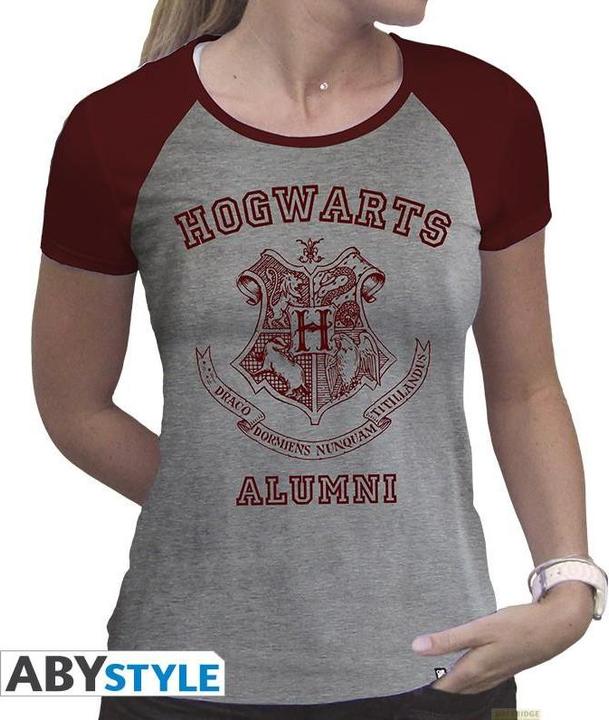 ABYstyle HARRY POTTER - Tshirt Alumni woman SS grey red - premium (XL)