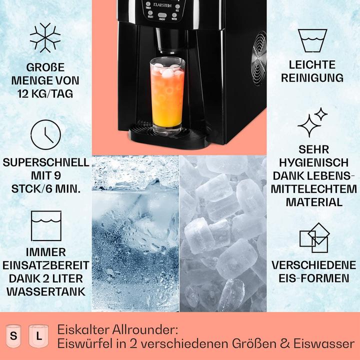 Actual product image Klarstein Crushed ice machine