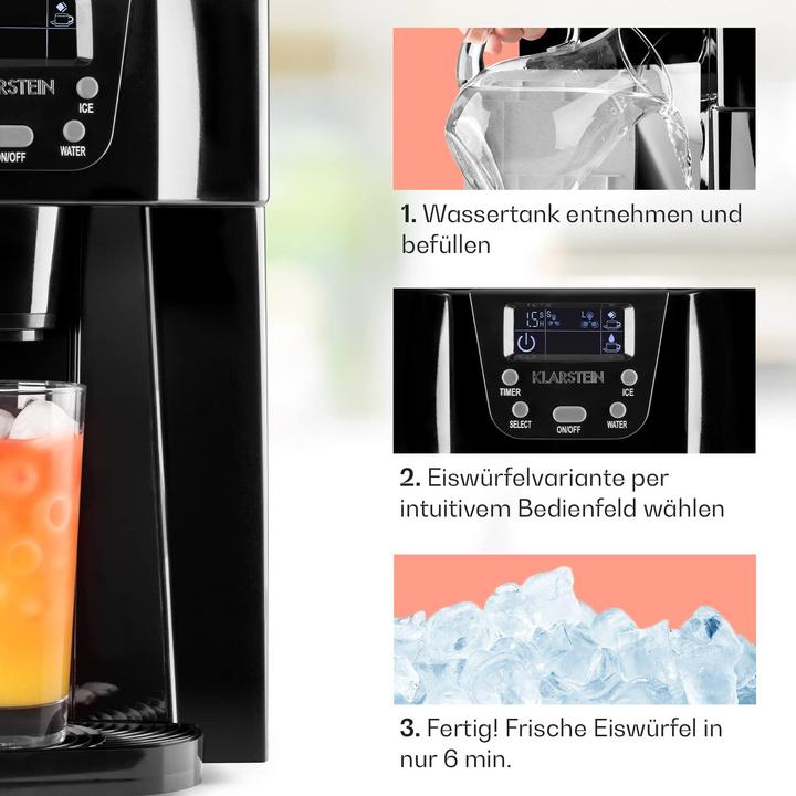 Actual product image Klarstein Crushed ice machine