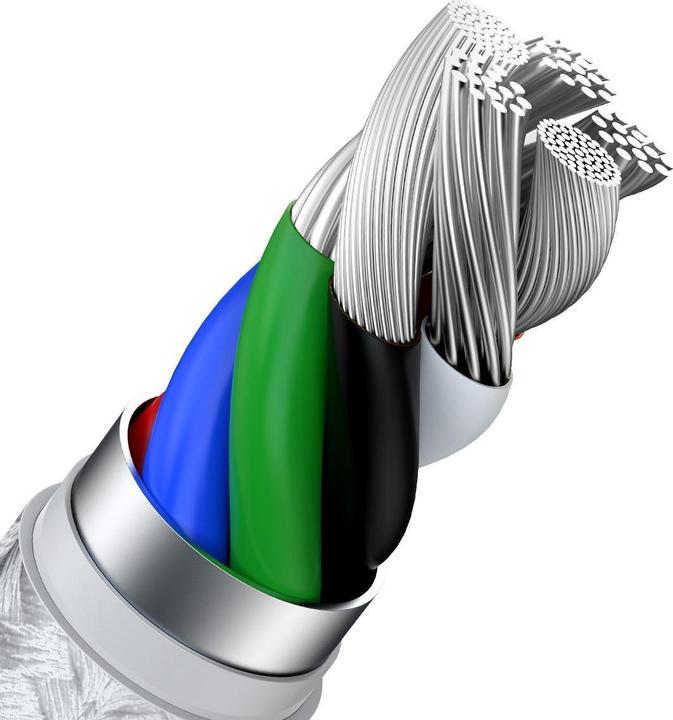 Actual product image Baseus USB C – Lightning (2 m, USB 2.0, 20 W)