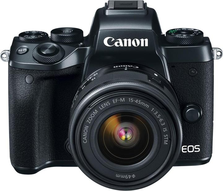Canon Kit EOS M5 incl. adattatore da EF/EF-S a EF-M (24.20 Mpx, APS-C / DX)