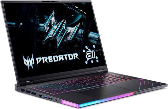Actual product image Acer Predator Helios 18 AI (18", Intel Core Ultra 9 275HX, 32 GB, 2000 GB, DE)