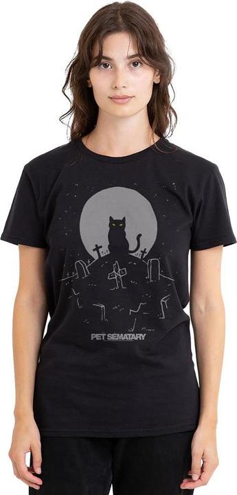 Produktbild Pet Sematary Cat With Tombstones TShirt (L)