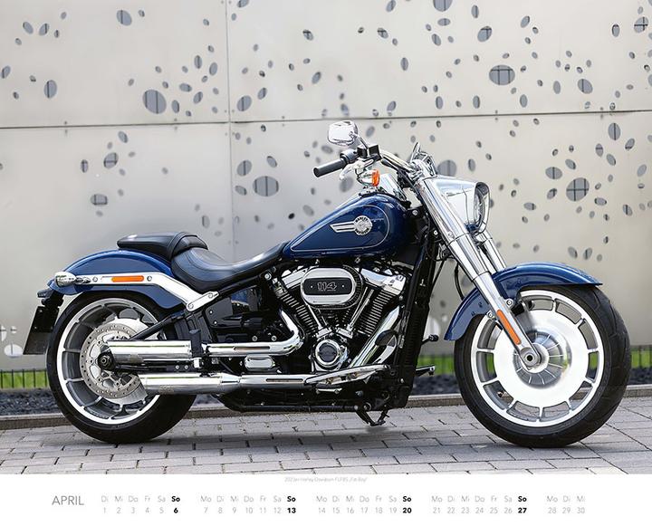 Produktbild Best of Harley Davidson Kalender 2025 (Harter Einband, Deutsch)