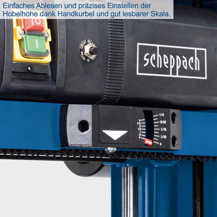 Produktbild Scheppach PLM1800 Dickenhobel