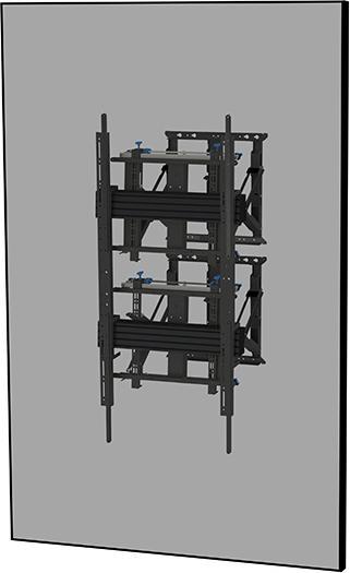 b-tech SISTEMA X - Soft-Open Full (Muro, 120", 80 kg)