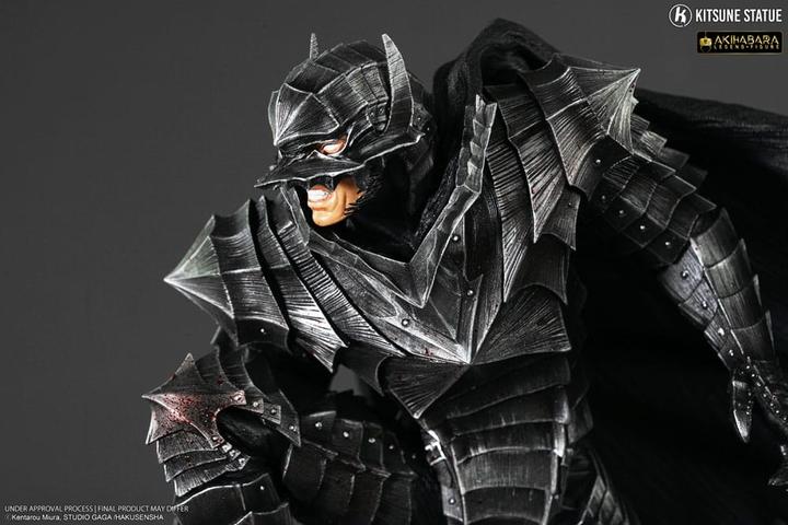 Actual product image Kitsune Statue Berserk Akihabara Legend Figure PVC Statue 1/8 Guts (Berserk Armour) 26 cm