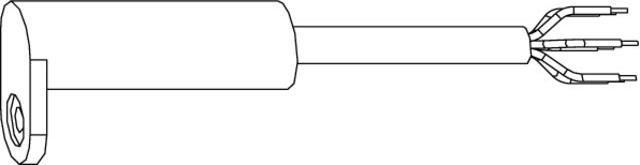 Produktbild Maco TRONIC Reedkontakt kombi Öffnungs-/Verschlussüberwachung, Kabel 6m, silber