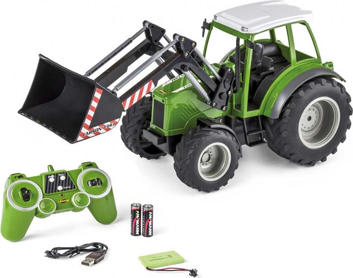 Produktbild Carson 1:16 RC Traktor m. Frontlader 2.4G 100% (RTR Ready-to-Run)