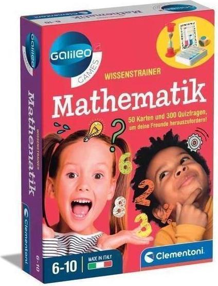 Produktbild Clementoni Galileo Games - Wissenstrainer Mathematik (Deutsch)