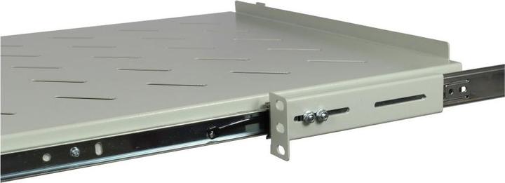 Image du produit Allnet 48,30cm (19")zbh. Tablette extensible, pour baie de 1200mm de profondeur, gris clair, t950-1050mm