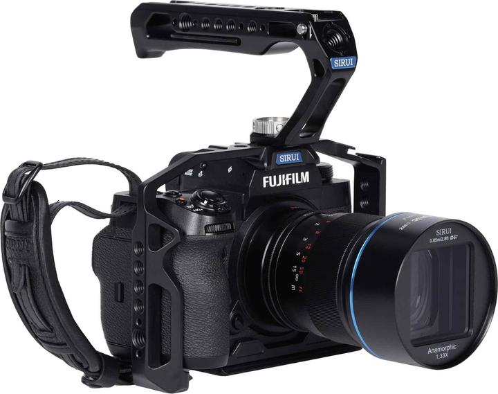 Actual product image Sirui SCH-S5M2 Full Camera Cage Kit for Panasonic LUMIX S5II/S5IIX with handle