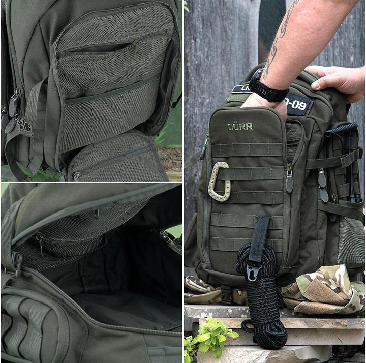 Productafbeelding Dörr Fotorugzak ProTac olijfgroen (Foto rugzak, 25 l)