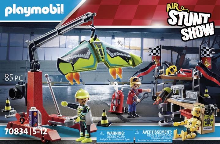 Immagine prodotto Playmobil 70834 Stazione di servizio Air Stuntshow (70834, Playmobil Stunt Show)