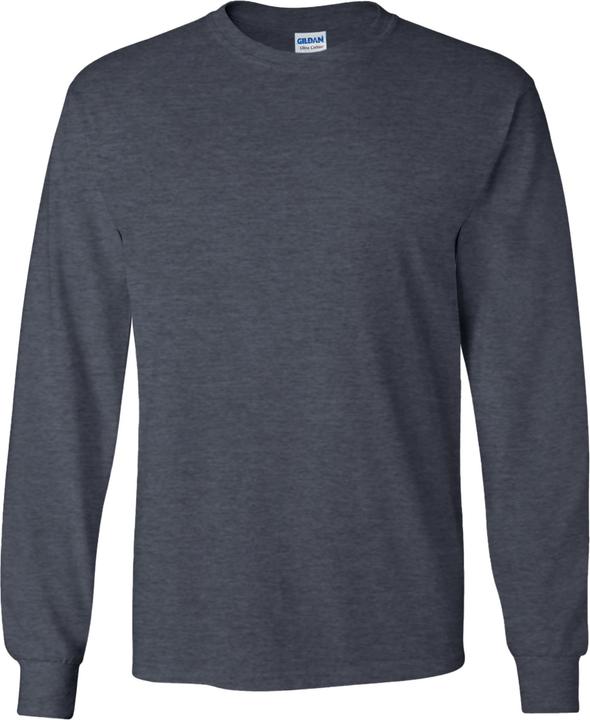 Produktbild Gildan Ultra TShirt mit Rundhalsausschnitt langärmlig (M)
