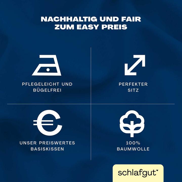 Image du produit schlafgut Easy Jersey (Housse de couette, 40 x 80 cm)