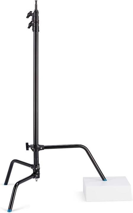 Image du produit Manfrotto C-Stand 33, acier noir avec pied de nivellement (325 cm, 10 kg)