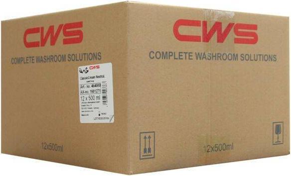 Actual product image CWS Liquid soap, pack of 12 bottles, 1 l each, mild, pink-orange. (Liquid soap, 1000 ml)