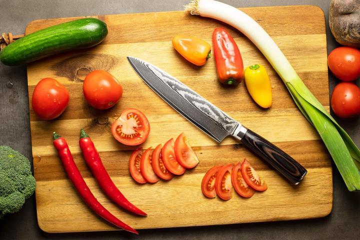Produktbild Zeuß Damastmesser 32cm (20 cm)