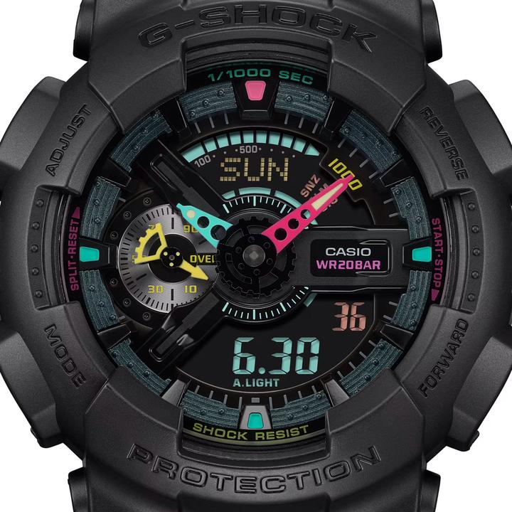 Image du produit G-Shock GA-110MF-1AER (Montre numérique, Chronographe, 51 mm)