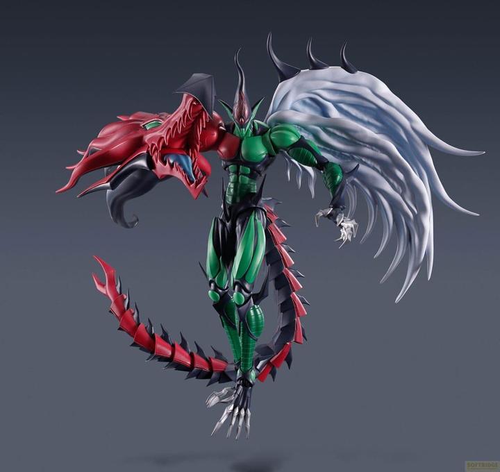 Bandai Yu-Gi-Oh! S.H. MonsterArts Actionfigur Elemental Hero Flame Wingman 19 cm