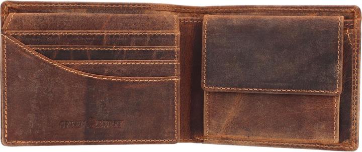 Immagine prodotto Greenburry Portafoglio vintage con segno della stella in pelle 12 cm