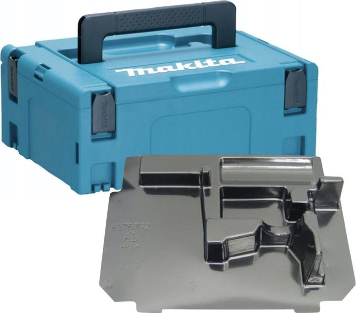 Actual product image Makita MAKPAC 2 system case - with insert ( 837916-4 )for BHP / DHP / BDF / DDF / BTD / DTD (1 pieces)