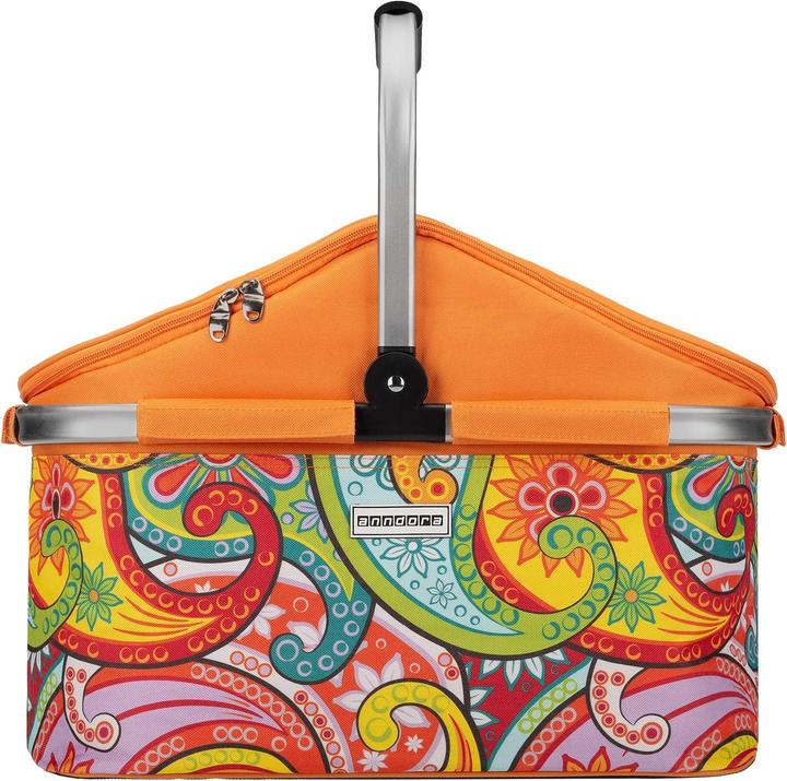 Produktbild Anndora Einkaufskorb 25L - Paisley Orange