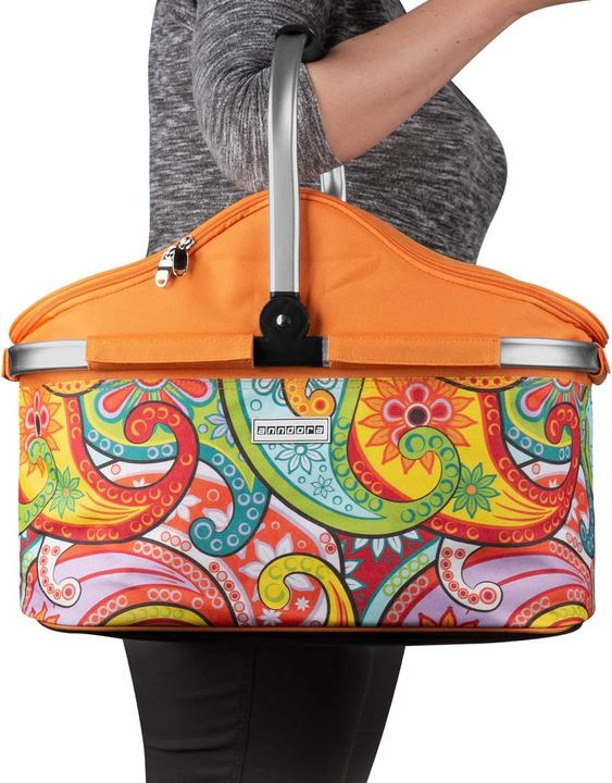 Produktbild Anndora Einkaufskorb 25L - Paisley Orange
