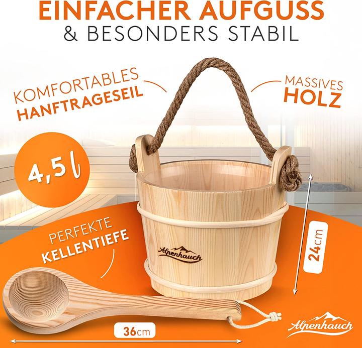 Produktbild Alpenhauch Sauna Set