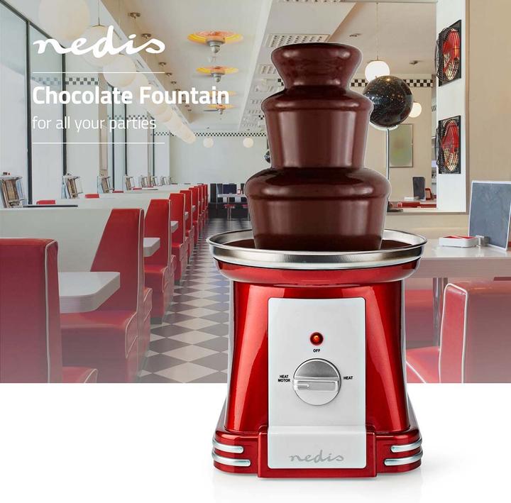 Produktbild Nedis Schokoladenbrunnen FCCF100FRD