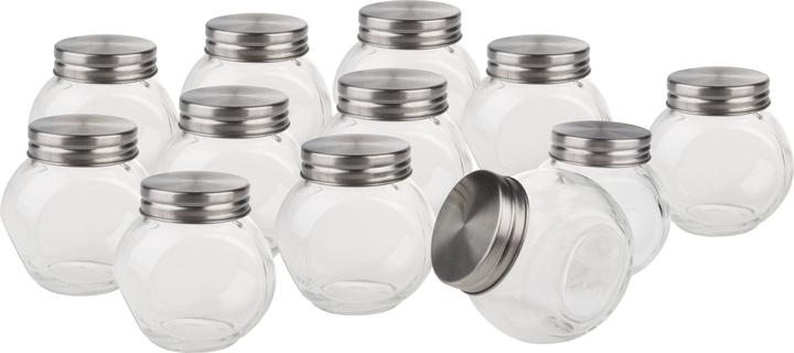 Produktbild VBS XXL Vorratsgläser "Bonbon", mit Schraubverschluss, ca. 150 ml, 12 Stück (0.15 l)