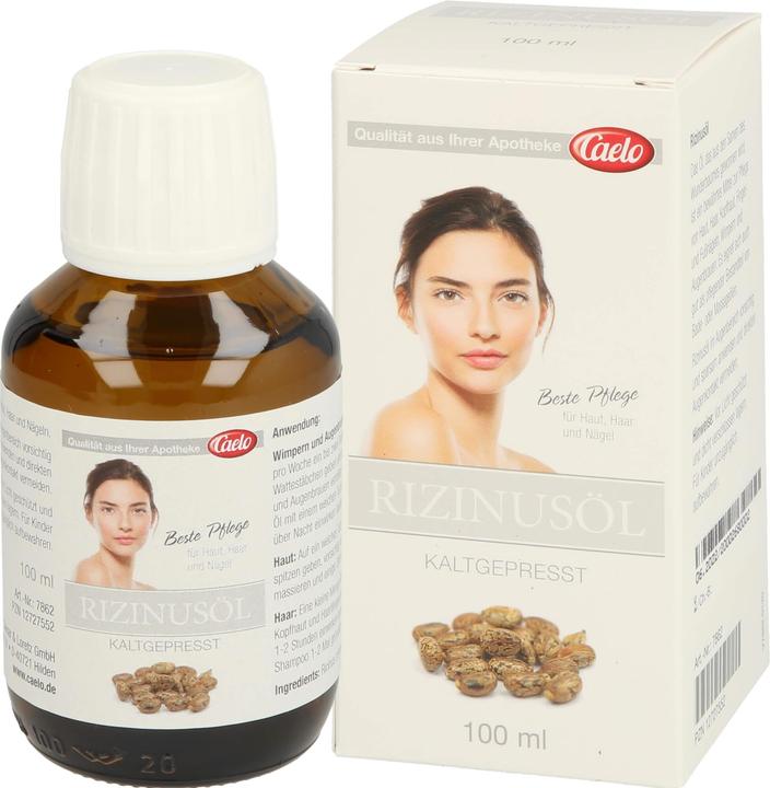 Produktbild Caelo Rizinusöl kaltgepresst HV-Packung, 100 ml Lösung (Körperöl, 100 ml)