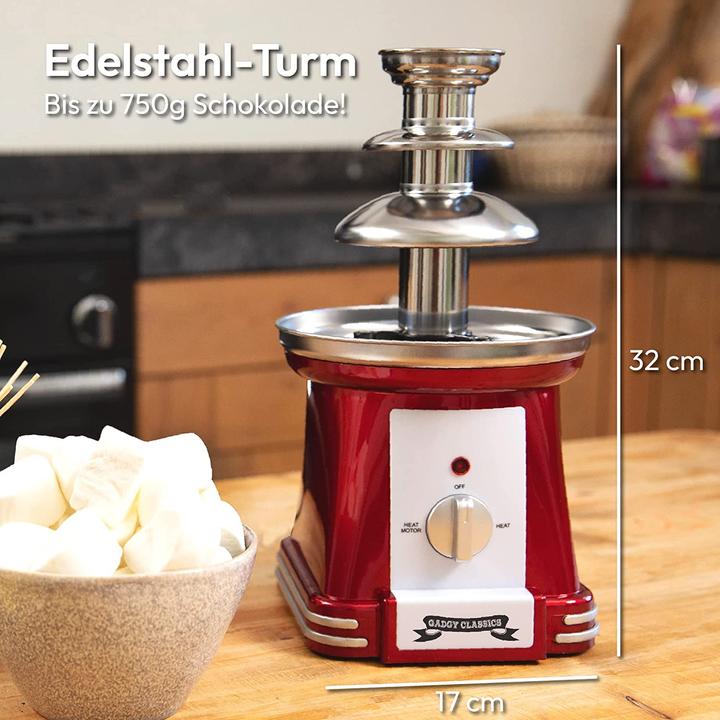 Actual product image Gadgy Chocolate fountain 3-tier