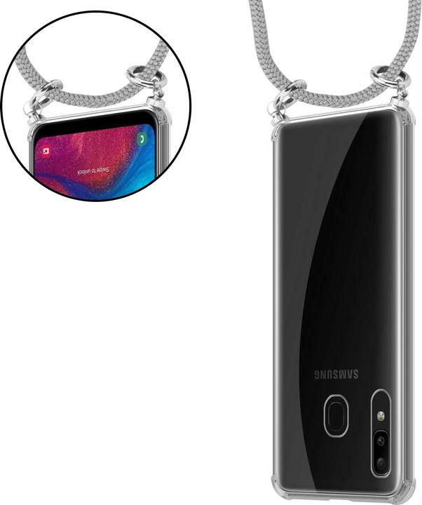 Produktbild Cadorabo TPU Handy Kette SILBER Cover