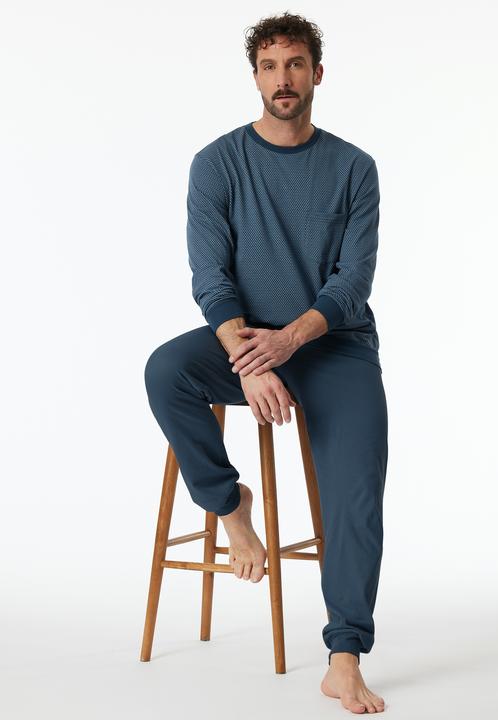 Produktbild Schiesser Comfort Essentials Schlafanzug (58, 3XL)