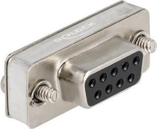 Actual product image Delock RS-232/422/485 loopback adapter with DB9 connector (0.03 m)