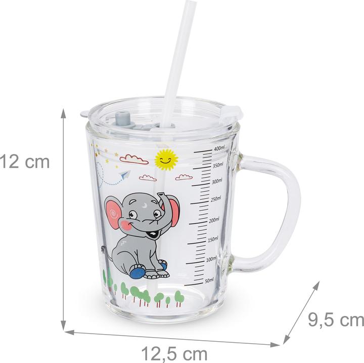 Produktbild Relaxdays Kindergläser