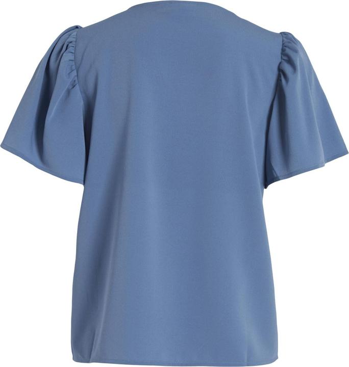 Actual product image Vila Short sleeve top with V-neck (34)