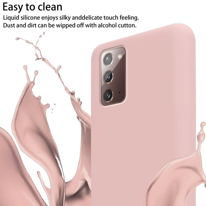 Produktbild Cadorabo TPU Cover Handy Kette Liquid (Samsung Galaxy Note 20)