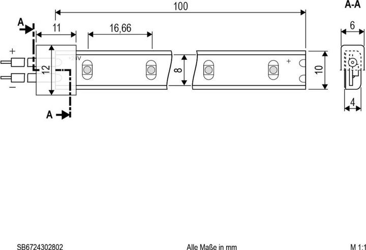 Image du produit EVN-Lichttechnik Bande LED (Blanc, 500 cm, Intérieur)