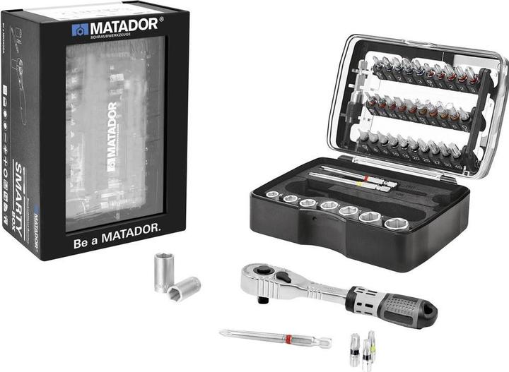 Actual product image Matador Socket wrench bit set 47 pcs.